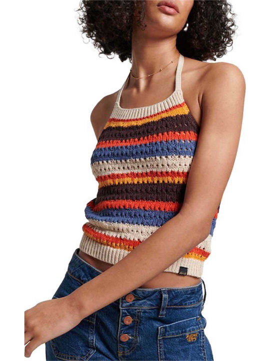 Superdry Women's Summer Crop Top Cotton with St...