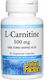 Natural Factors L-Carnitine 500mg 60 veg. caps