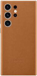 Samsung Leather Case Coperta din spate Piele Camel (Galaxy S23 Ultra) EF-VS918LAEGWW