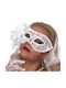 Carnival Mask Eyemask White