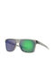 Oakley Leffingwell Bărbați Ochelari de soare cu Gri Din plastic Rame și Verde Polarizate Lentilă OO9100-10