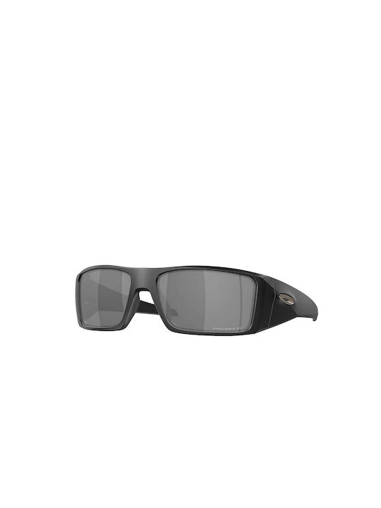 Oakley Heliostat Ανδρικά Γυαλιά Ηλίου με Μαύρο Κοκκάλινο Σκελετό και Μαύρο Polarized Φακό OO9231-02