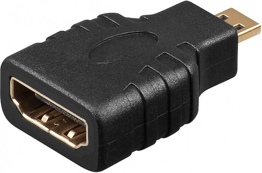 Goobay Convertor HDMI feminin în micro HDMI masculin 1buc 68842