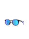 Oakley HSTN Men's Sunglasses with Black Plastic Frame and Light Blue Polarized Lens OO9242-04