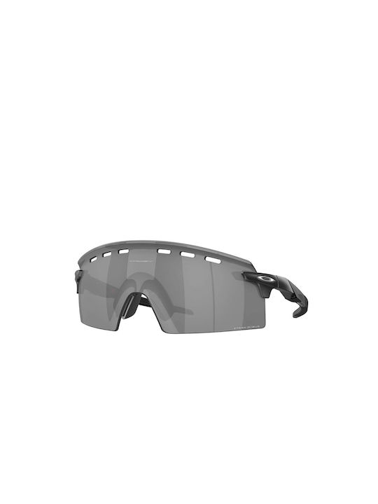 Oakley Encoder Strike Vented Men's Sunglasses with Black Plastic Frame and Black Lens OO9235-01