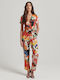 Superdry Women's Short-sleeved One-piece Suit Multicolored