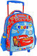 Must Team School Bag Trolley Kindergarten Multicolour with Water Bottle Holder 8Liters