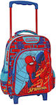 Must Spiderman On The Wall Σχολική Τσάντα Τρόλεϊ Νηπιαγωγείου Πολύχρωμη