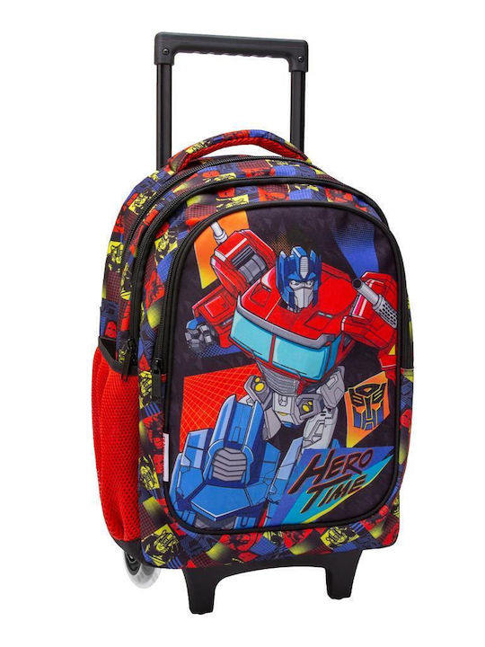 Must Transformers Hero Time School Bag Trolley Elementary, Elementary in Blue color