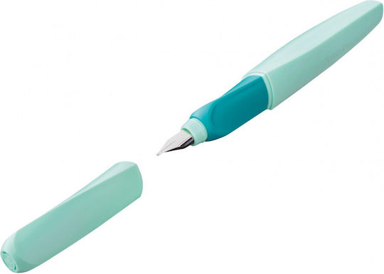 Pelikan Twist Neo Mint Replacement Nib Medium Blue made of Steel with Blue Ink and with 1 Replacement Nibs