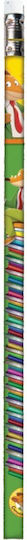 CHartini Poli Geronimo Stilton Pencil with Eraser Green