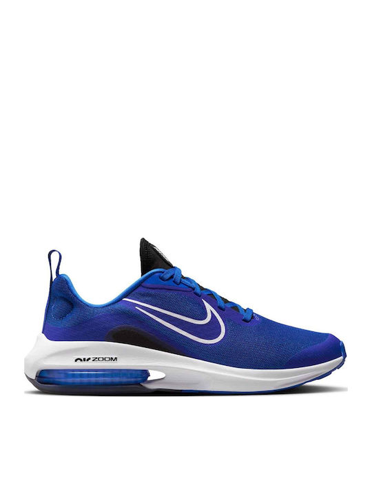 Air Zoom Arcadia Gs Kids Sports Shoes Running with Laces Blue