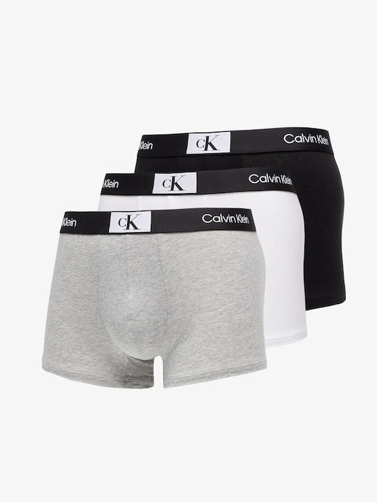 Calvin Klein Ανδρικά Μποξεράκια Black/White/Grey 3Pack