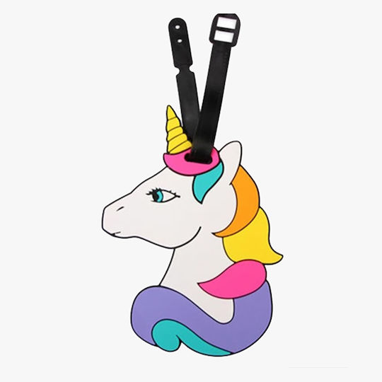 Bartuggi Unicorn 718-060605 Ετικέτα Βαλίτσας Λευκή Unicorn White