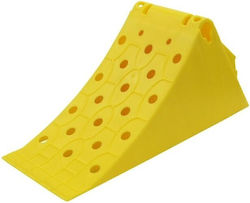 Truck Wheel Chock Plastic Wheel Chock Yellow 25x47cm