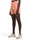 Superstacy Ausbildung Frauen Kurze Hosen Leggings Hochgeschnitten Orange