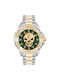 Philipp Plein The $kull Men's Watch 41mm Battery with Gold Metal Bracelet