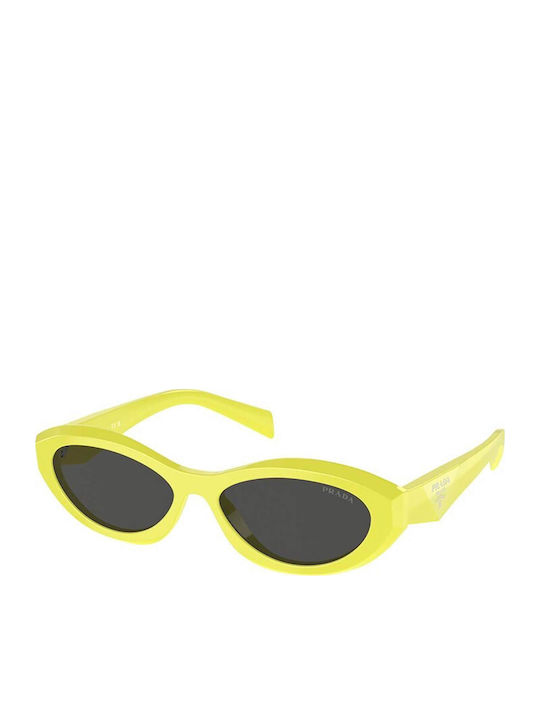 Prada Damen Sonnenbrille mit Gelb Kunststoff Gestell und Gray Linse PR26ZS 13L08Z