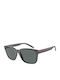 Arnette Men's Sunglasses with Gray Metal Frame and Gray Polarized Lens AN4320 287081
