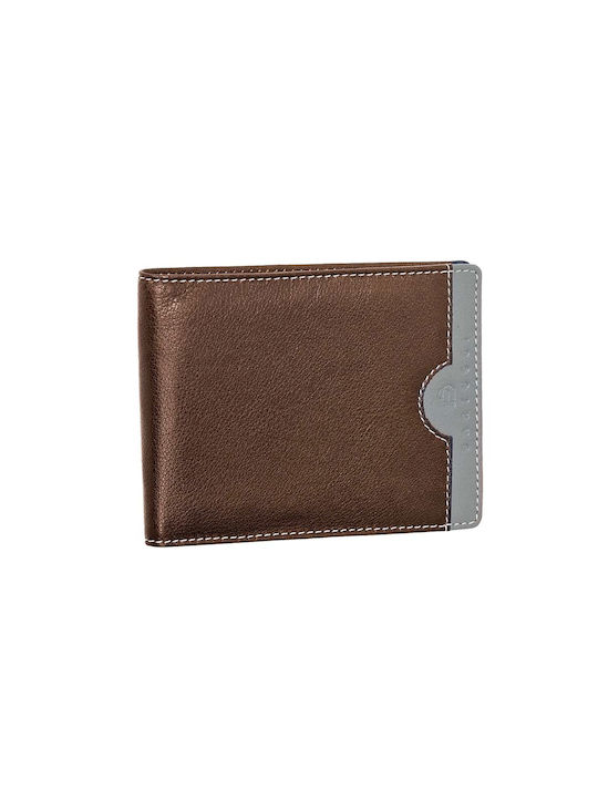 Bartuggi Men's Leather Wallet Brown
