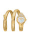 Just Cavalli Women's Watch with Gold Metal Bracelet