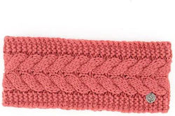 Sinner Laurentian Frauen Stirnband mit Strickmuster in Rot Farbe