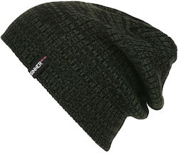 Sinner Mission Beanie Ανδρικός Σκούφος σε Πράσινο χρώμα