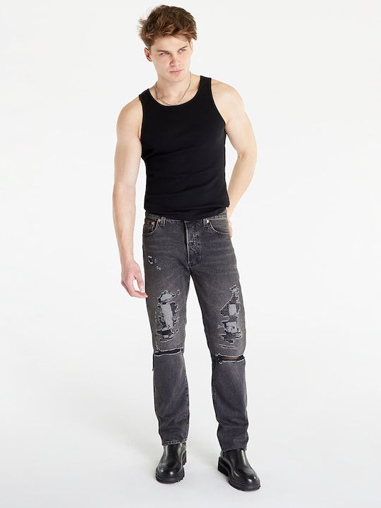 Levi's 501 Men's Jeans Pants with Regular Fit B...