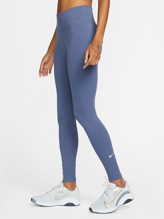 Nike Dri-Fit One Yoga Frauen Lang Leggings Hoch...