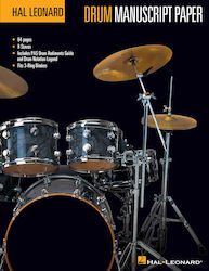 Hal Leonard Τετράδιο Μουσικής 32 Φύλλων Drums Πολύχρωμο Hal Leonard Τετράδιο Μουσικής 32 Φύλλων Drums Πολύχρωμο