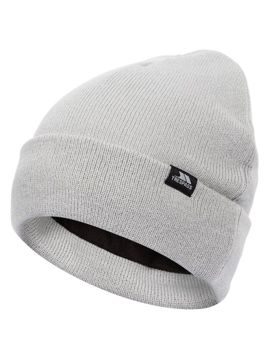 Trespass Beanie Ανδρικός Σκούφος Πλεκτός σε Γκρι χρώμα