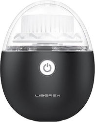 Liberex Egg Cleansing Facial Cleansing Brush Μαύρη