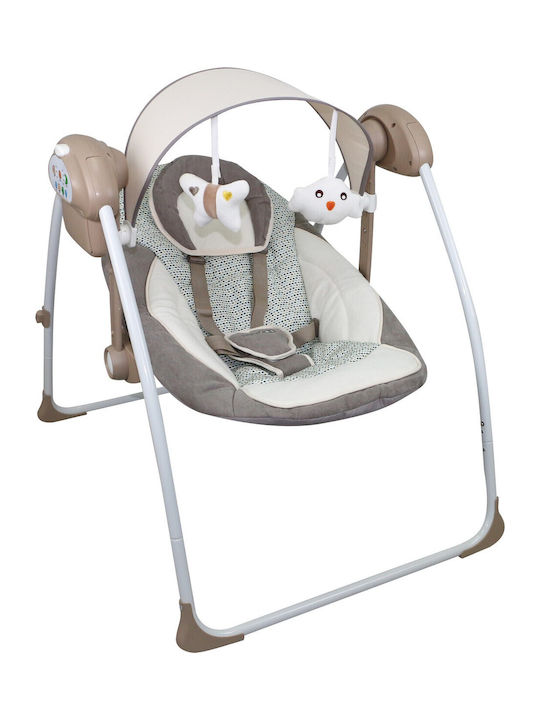 FreeOn Swing Relax Ηλεκτρικό Relax Μωρού Μπεζ