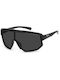 Polaroid Sunglasses with Black Plastic Frame and Black Polarized Lens PLD7047/S 003/M9