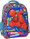 Must Spiderman Beyond Amazing School Bag Backpack Elementary, Elementary in Blue color