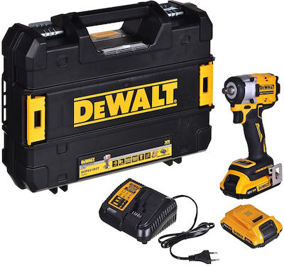 Dewalt Μπουλονόκλειδο 18V 2x2Ah με Υποδοχή 1/2"