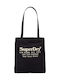 Vintage Graphic Leather Women's Bag Shopper Shoulder Navy Blue