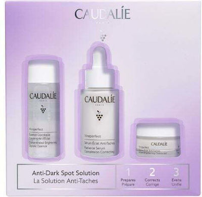 Caudalie Anti-Dark Spot Solution Σετ Περιποίησης με Κρέμα Προσώπου & Serum