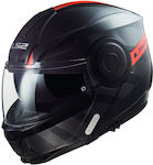 LS2 FF902 Flip-Up Helmet with Sun Visor ECE 22....