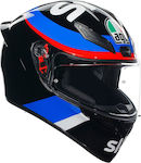 AGV K1 S Vr46 Sky Racing Team Black/Red Κράνος Μηχανής Full Face ECE 22.06 1500gr