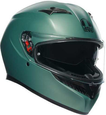 AGV K3 MPLK Matt Salvia Green Κράνος Μηχανής Full Face ECE 22.06 1500gr με Pinlock