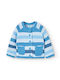 Boboli Kids Cardigan Knitted Light Blue