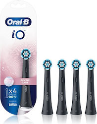 Oral-B iO Gentle Care Capete de schimb pentru Periuța de dinți electrică Black 4buc