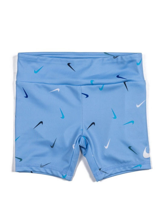 Kids Legging Sports Short Light Blue