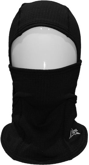 Giona Vollgesicht Unisex Fleece Mütze in Schwarz Farbe