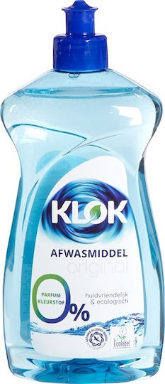 Klok Eco Zero% Βιολογικό Υγρό Πιάτων 500ml
