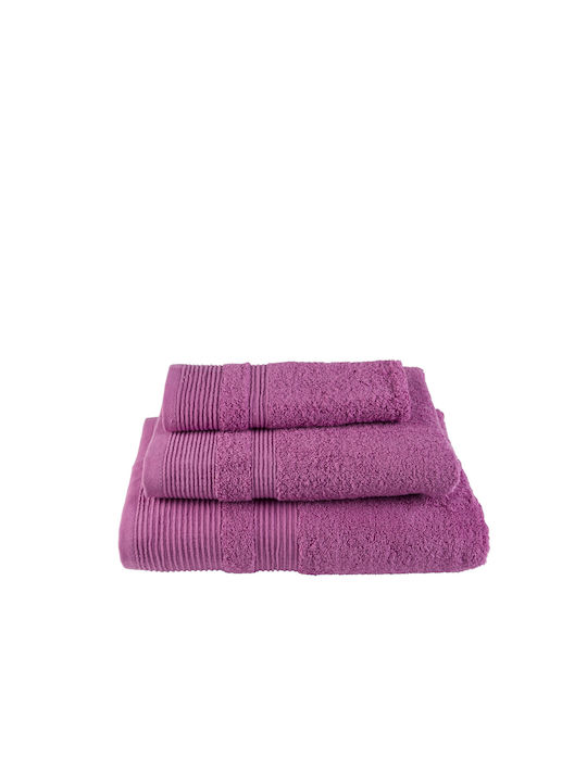 Astron Italy Πετσέτα Σώματος 80x150εκ. Dark Lilac Βάρους 600gr/m²