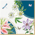 Party Napkins Voyage Tropical Multicolored 33x33cm. 20pcs