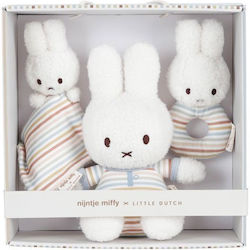 Little Dutch Baby Gift Set made of Wood Stripes White 3pcs