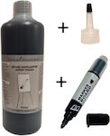 Exoplismos-Εdu Replacement Ink for Marker in Black color 1pcs 500ml